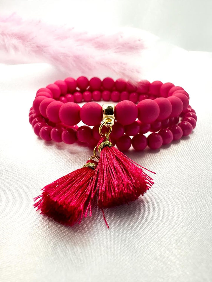Handmade - Perlen Armband - Damen Wickelarmband - stylischer Schmuck- Sommerarmband - Für jeden Tag
