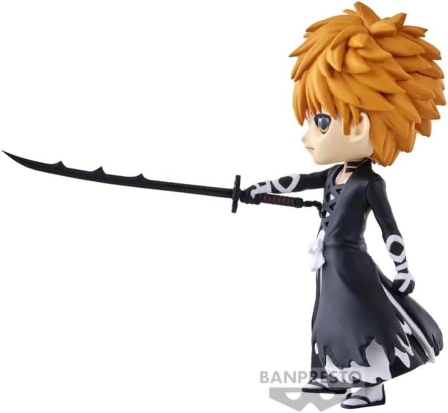 Banpresto, Figur Q Posket Ichigo Kurosaki Bleach, Thousand Year Blood War Vol.2 14 cm, Mehrfarbig BP