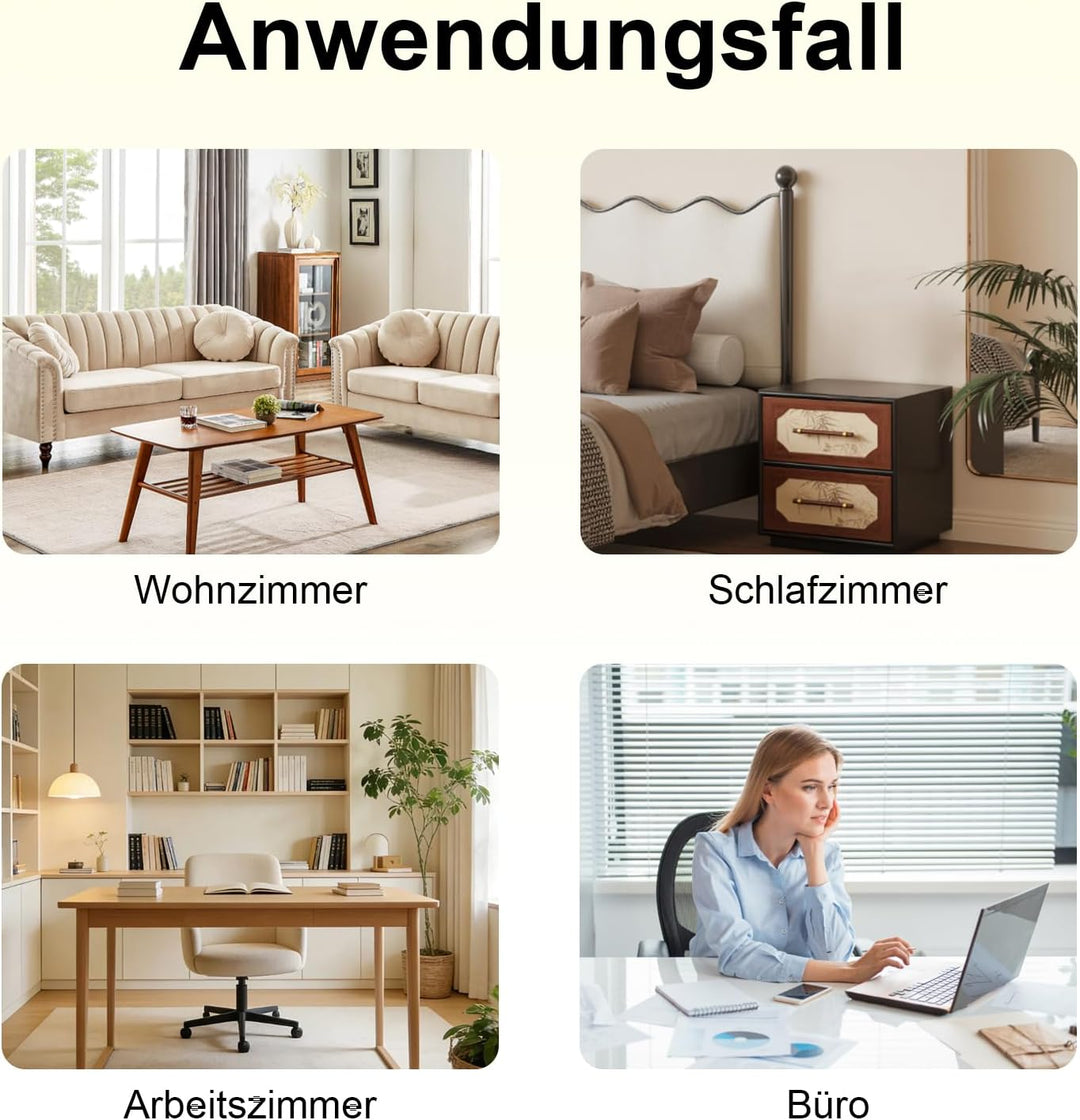 Holz Ladestation für Mehrere Geräte Ladestations Organizer 6 Fächer Handy-Dock Tragbare Dockingstati