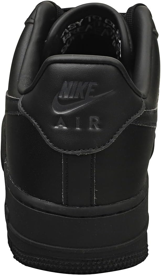 Nike Herren Air Force 1 '07 FreshSneaker 37.5 EU Schwarz Anthrazit Schwarz Schwarz, 37.5 EU Schwarz