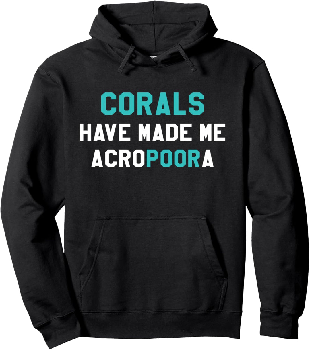 Korallen Meerwasser Aquarium Geschenk für Aquaristik Pullover Hoodie