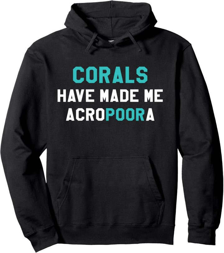 Korallen Meerwasser Aquarium Geschenk für Aquaristik Pullover Hoodie