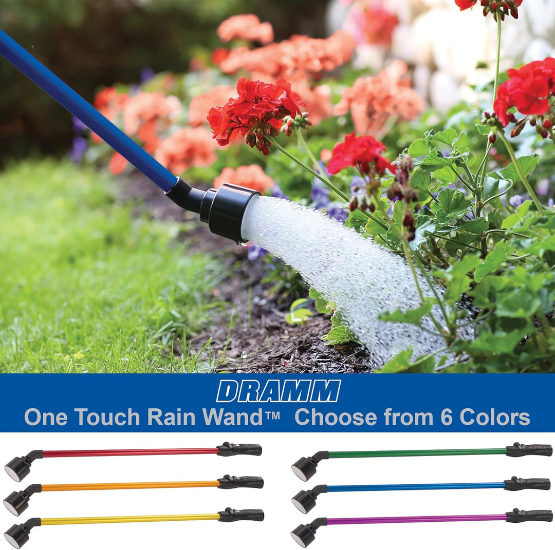 Dramm 14805 Regenstab mit Einhandventil, 76,2 cm, Blau 76.20 cm Blau, 76.20 cm Blau