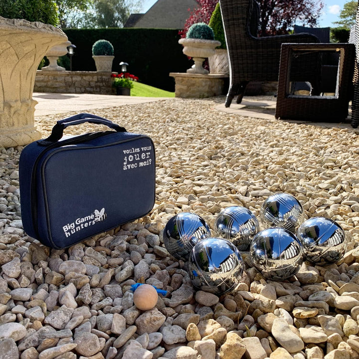 Big Game Hunters Boules-Sets mit Rostschutz – Robuste, polierte Boules in offizieller Grösse mit lux