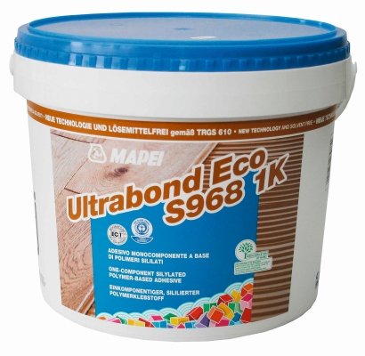 Mapei Ultrabond S 968 Parkettklebstoff 1k ideal für Massivdielen 15kg