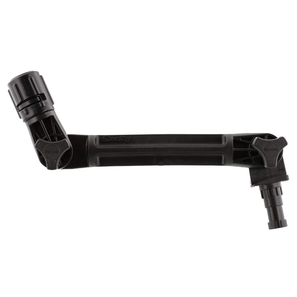 Scotty #429 Verlängerter Getriebekopf-Adapter, Schwarz