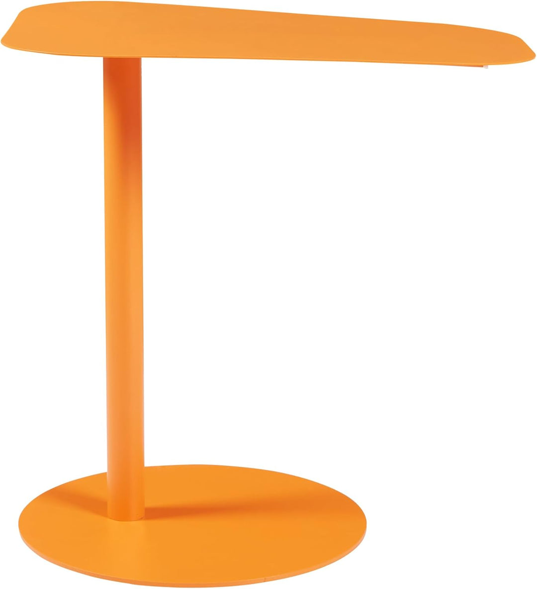 [en.casa] Beistelltisch Nastätten Gartentisch Couchtisch mit Metallgestell Sofatisch modernes Design