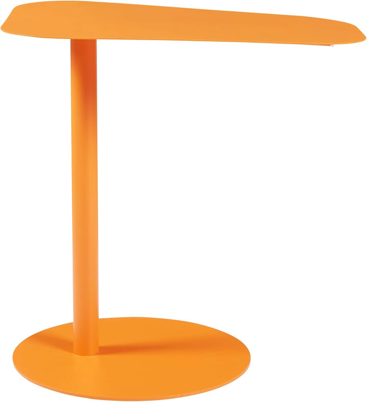 [en.casa] Beistelltisch Nastätten Gartentisch Couchtisch mit Metallgestell Sofatisch modernes Design