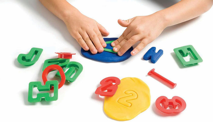 Jovi Blandiver Neon Knete, extra weiche Knetmasse in leuchtenden Farben für Kinder ab 2 Jahren, gelb
