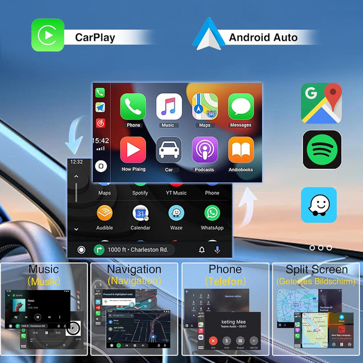 Autoradio RCD330 RCD360 PRO2 Carplay Androidauto Bluetooth USB 6.5" Radio OPS für VW Golf 5 6 MK5 MK