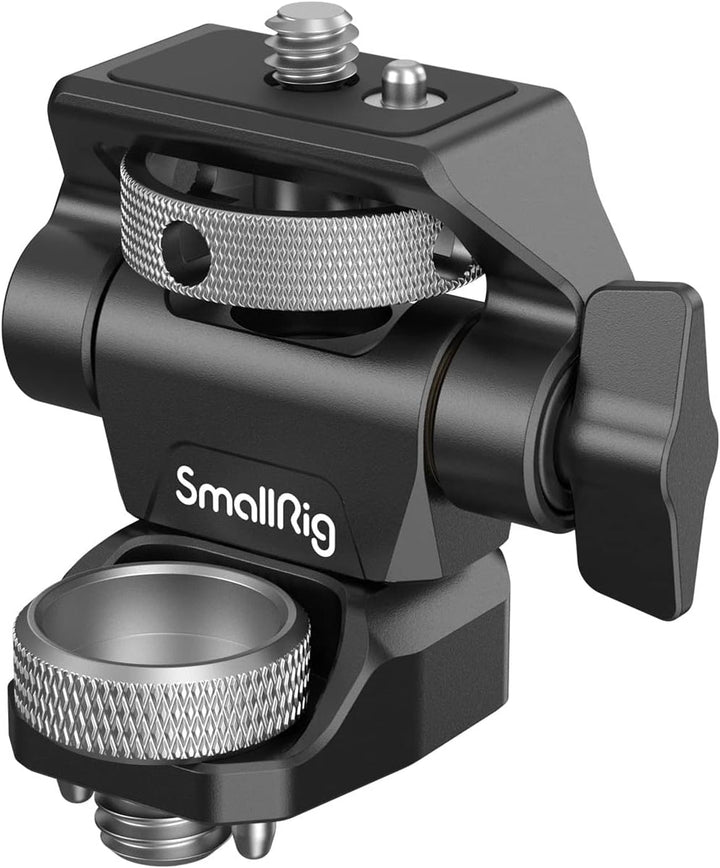 SMALLRIG Kamera Monitor Mount mit 3/8'' Schraube für ARRI-Style, 360° schwenkbarer und 180° neigbare