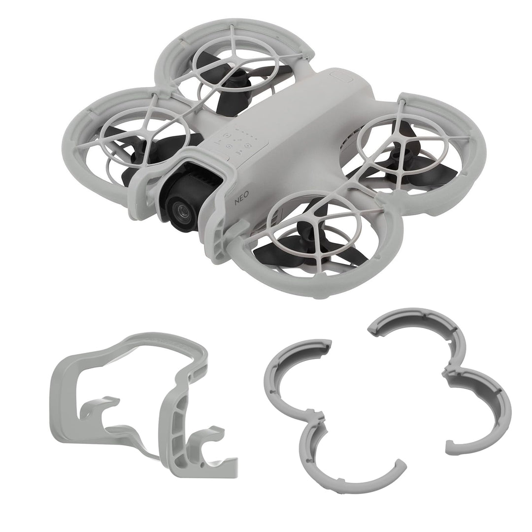 Anti-Kollision Schutz für DJI Neo Zubehör, 2-IN-1 Neo Gimbal Anti-Kollision Protektor + Neo Propelle