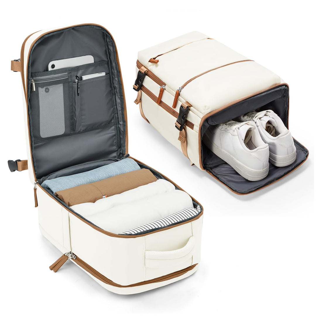 BJLFS Rucksack Handgepäck Flugzeug 40x30x20 Damen Reiserucksack Ryanair Handgepäck 40x20x25 Vakuum W