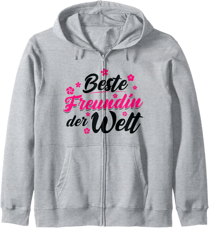 Beste Freundin Freundschaft Freundin Kapuzenjacke