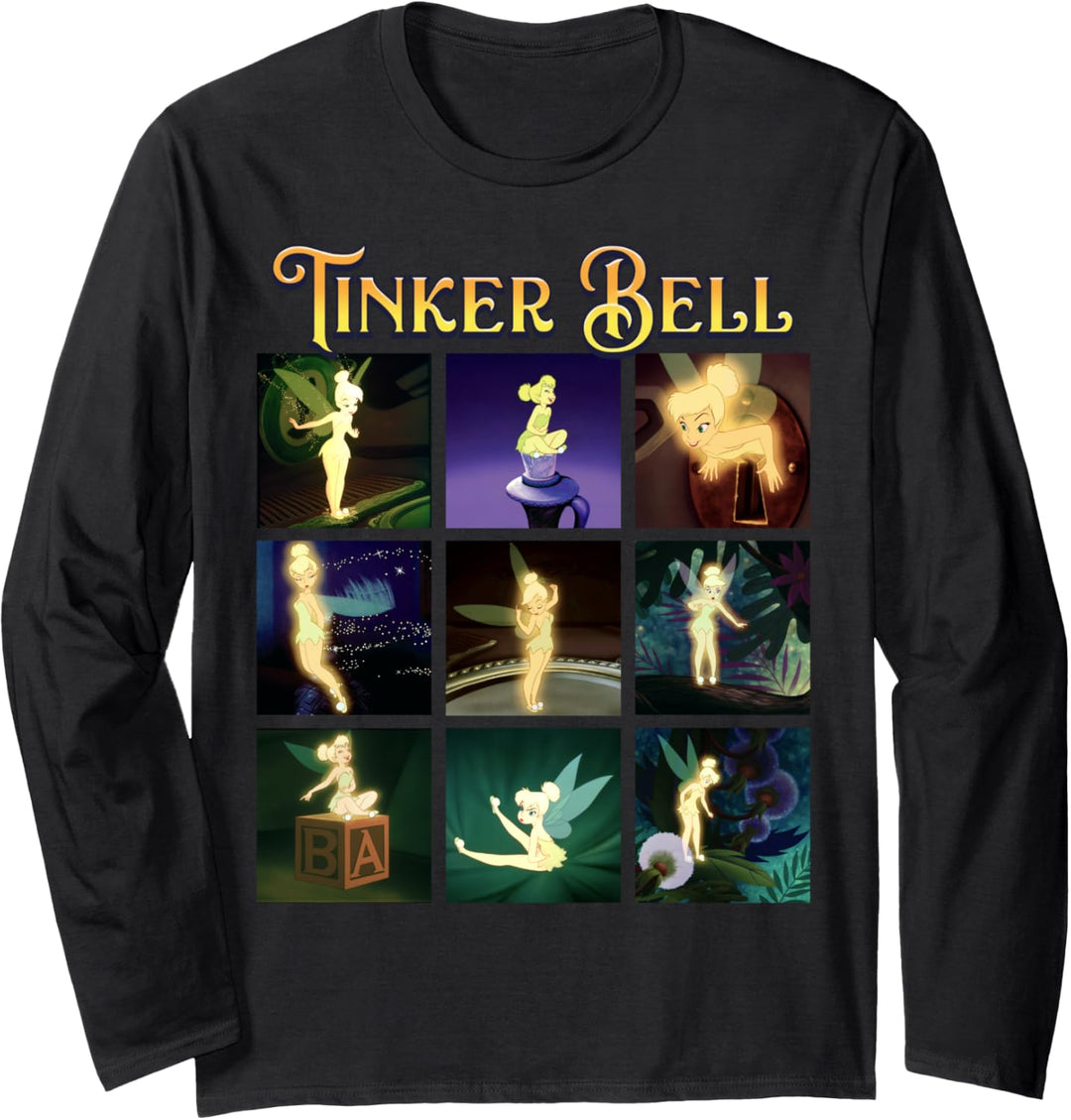 Disney Peter Pan Tinker Bell Scene Box Up Langarmshirt