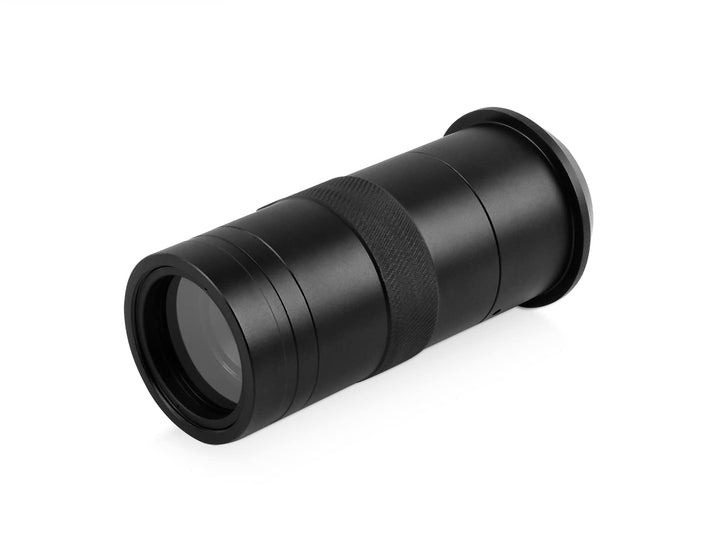 Waveshare Industrial Microscope Lens with 100X Magnification, C/CS-Mount, Compatible with Raspberry