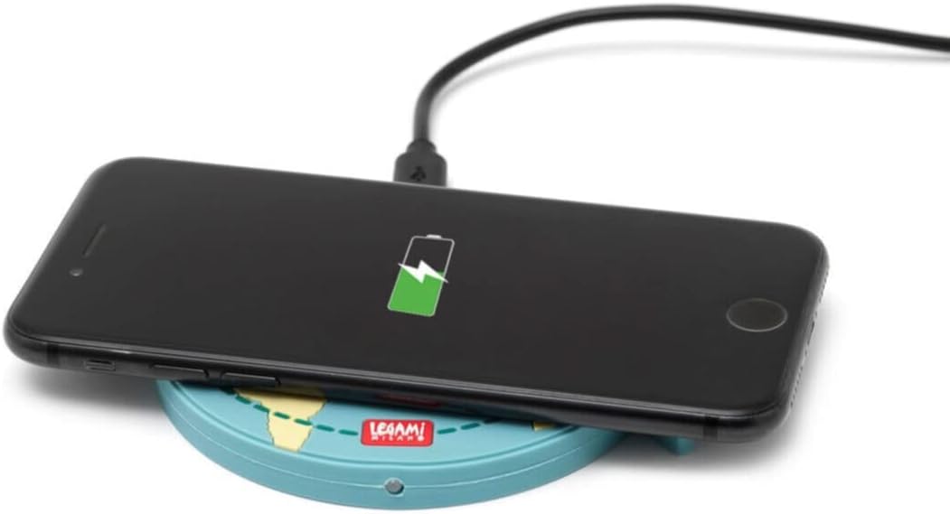 Legami Super Fast - Kabellose Aufladestation - World Mehrfarbig (Travel), Mehrfarbig (Travel)