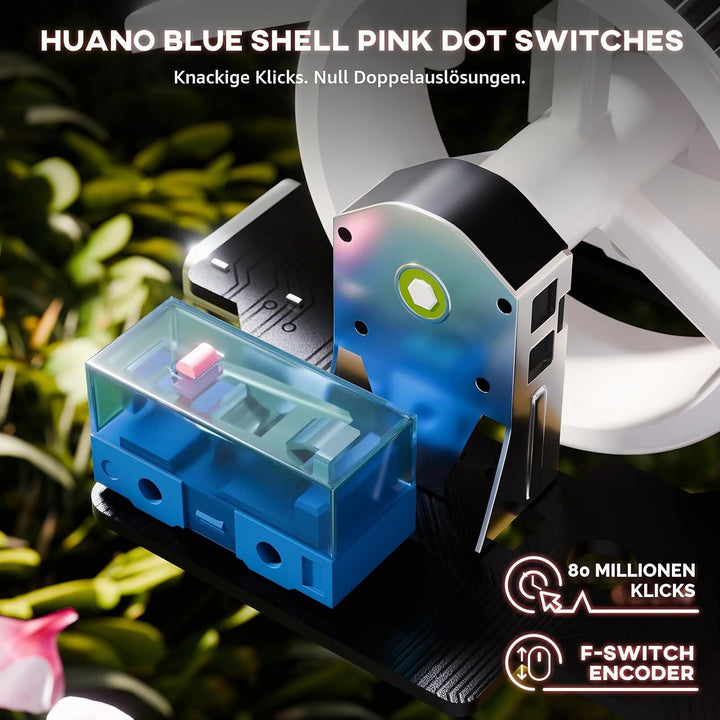 ATTACK SHARK G3 Kabellose Gaming-Maus, 25000 DPI, PAW3311-Sensor, 59g Superlight G305 Gamer-Mäuse, 8