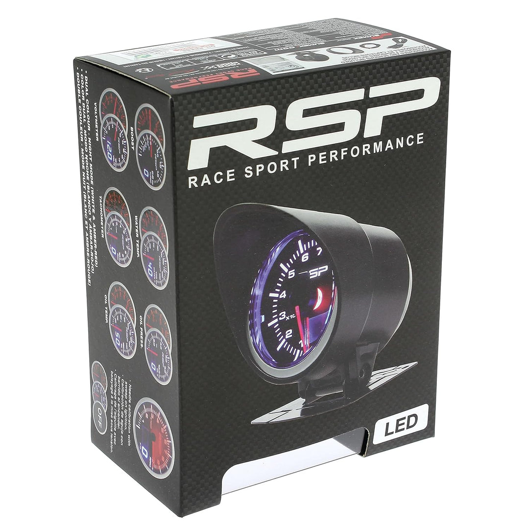RSP "Depo Type" LED-Wassertemperaturanzeige, elektrisch, 52 mm