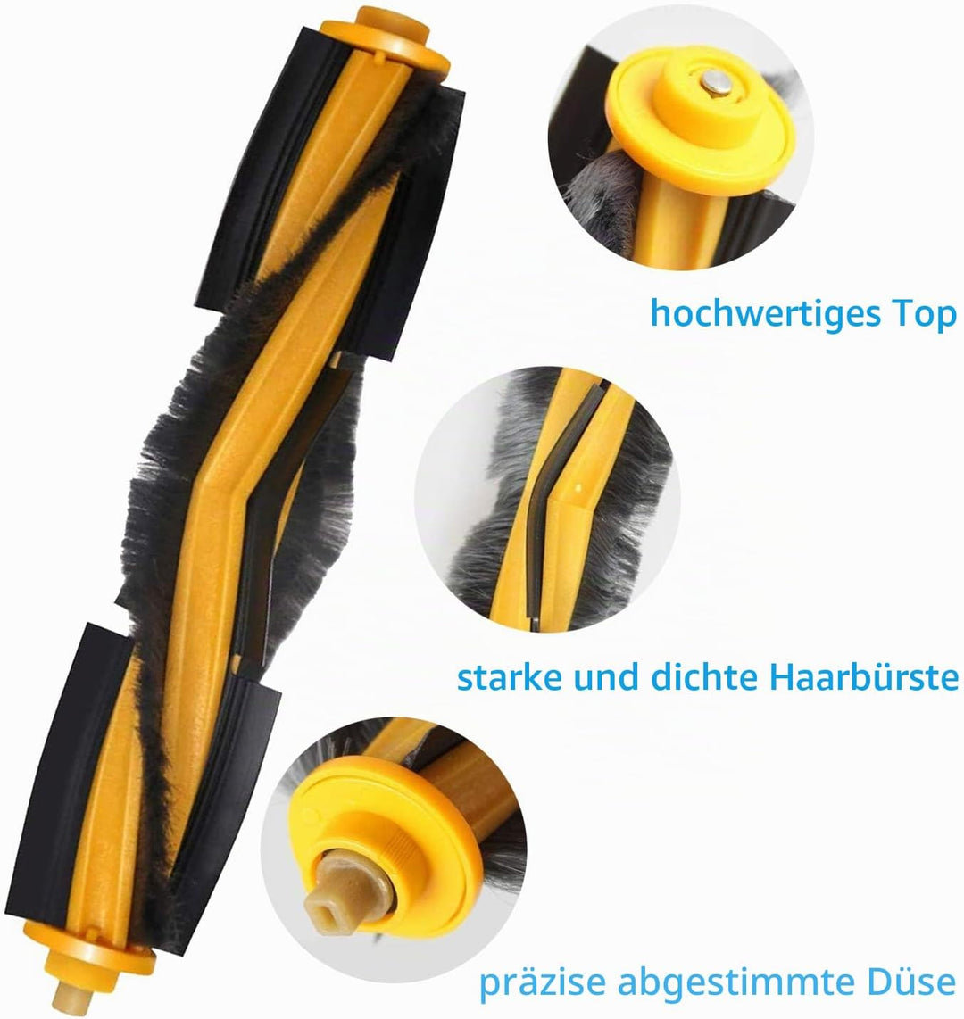 Filter Bürste Ersatzteile Zubehör Set für Ecovacs DEEBOT OZMO T8 T8 AIVI T8 AIVI+ T8+T9 T9+ Staubsau
