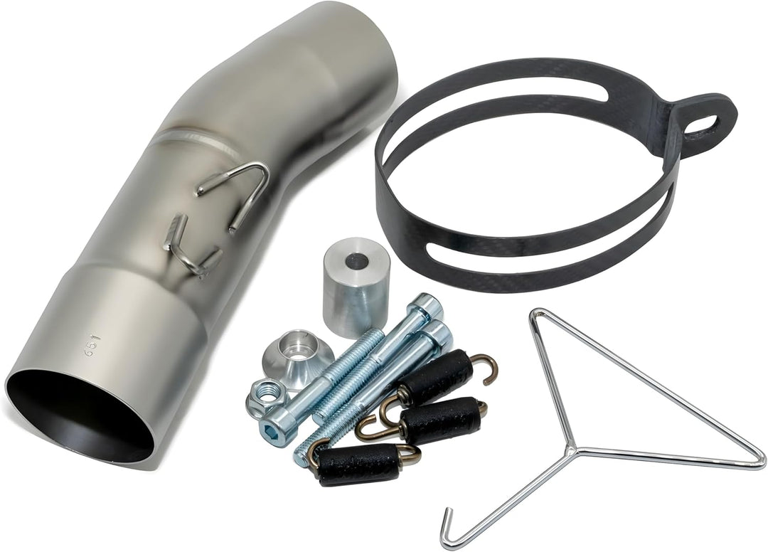 Endschalldämpfer LeoVince SLIP-ON SBK LV ONE EVO, Edelstahl, Carbon Kappe, mit Zulassung für BMW F 6