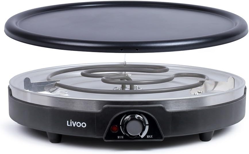 Livoo Crêpes-Pfanne, Metall,
