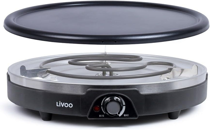 Livoo Crêpes-Pfanne, Metall,