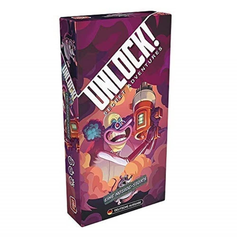 Asmodee, Unlock! – Eine Noside-Story, Familienspiel, Deutsch a. Eine Noside-Story 3. Secret Adventur