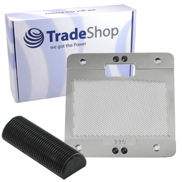 Trade-Shop Kombipack Scherfolie Klingenblock kompatibel mit Braun 330 5001710 330 Serie 5000 65br48