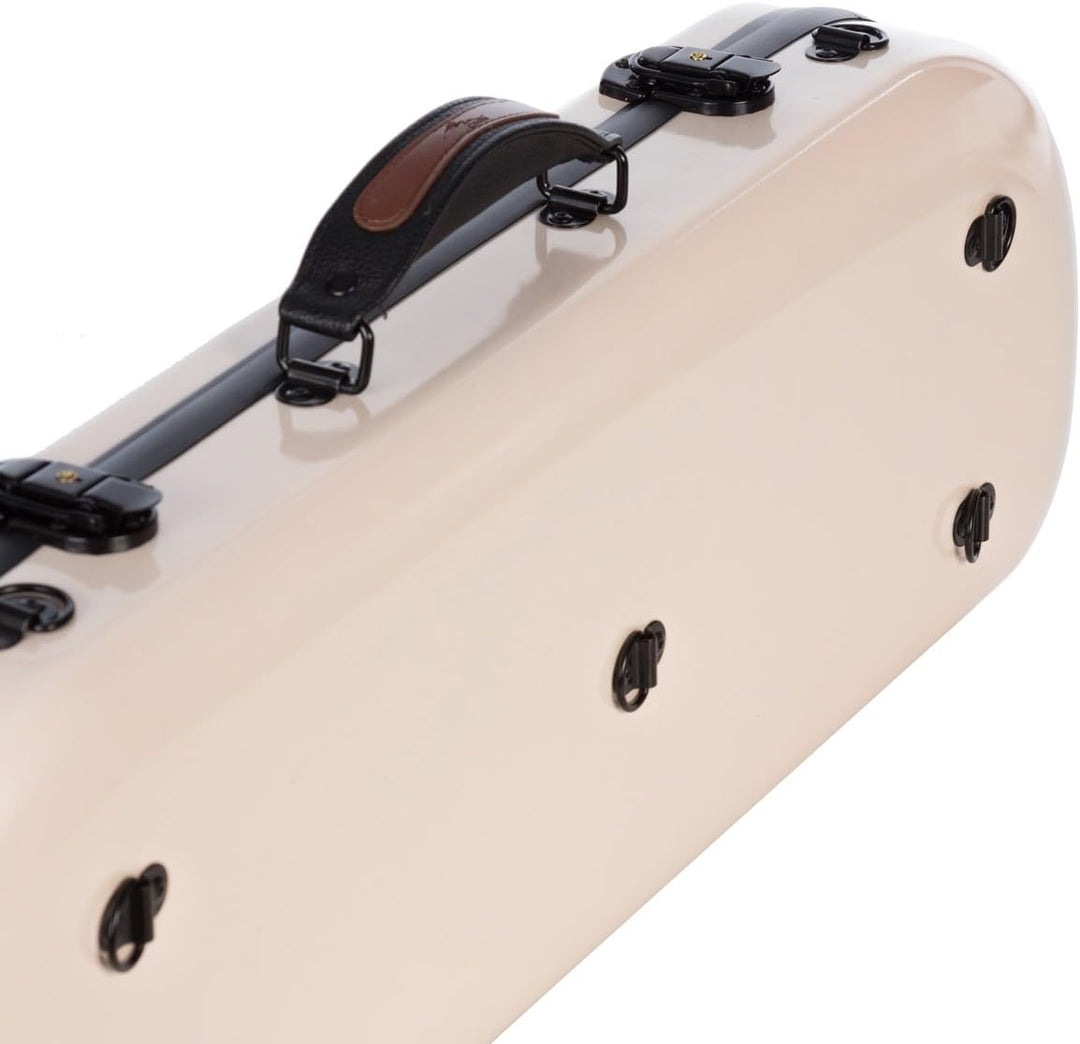Geigenkoffer Glasfaser Street 4/4 pearl M-Case + Notentasche