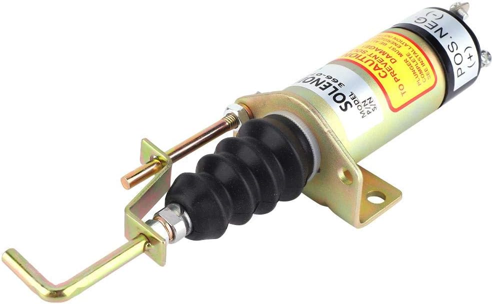 Kraftstoff Absperr Magnetventil, 366-07197 SA-3405T Elektrisches Magnetventil für Elektrischen Gener