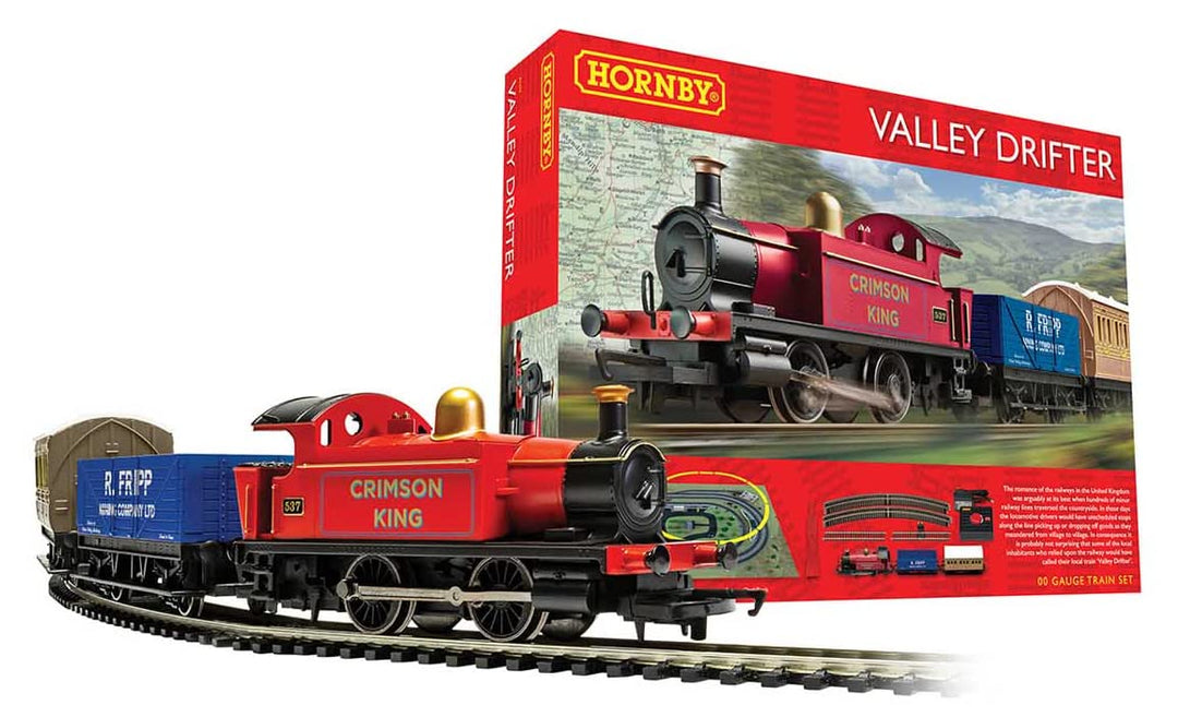 Hornby R1270M Valley Drifter Train Set, Mehrfarbig, 92 x 77 x 5 cm