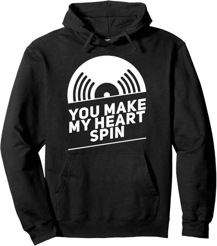 Vinyl Schallplatte LP - Plattensammler Vinyl Pullover Hoodie