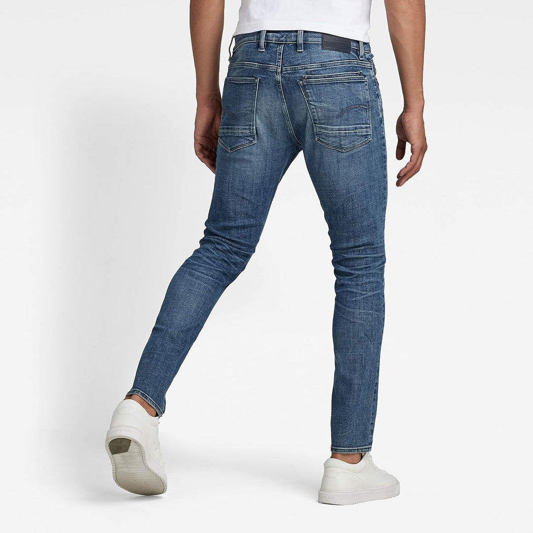 G-STAR RAW Herren Lancet Skinny Jeans 28W / 32L Blau (Faded Cascade D17235-c051-c606), 28W / 32L Bla