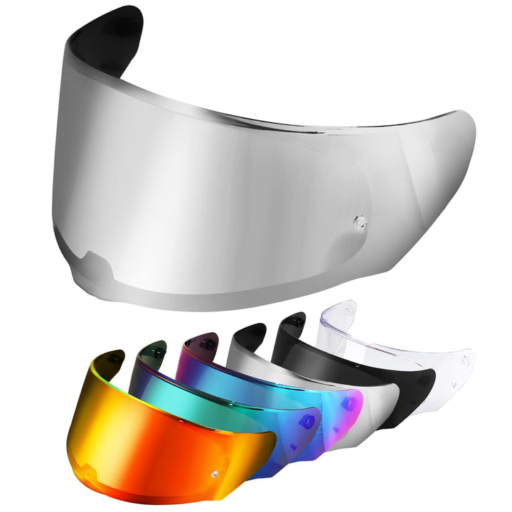 Helmvisier für LS2 FF328/FF353/FF800,Motorradhelm Visier,Motorrad Windschutz Helm Objektiv Visier Vo