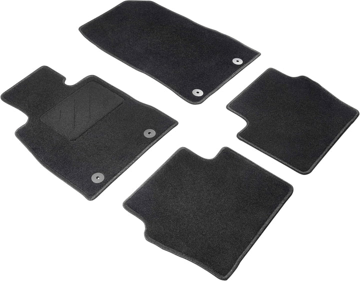 WALSER Auto Teppiche kompatibel mit Mazda 2 08/2014-Heute, 100% passgenaue Auto Fussmatten Made in E