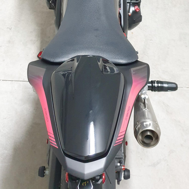 Lorababer Motorrad Heck Beifahrer Sozius Solositz Motorhaubenabdeckung Heckverkleidung Verkleidung f