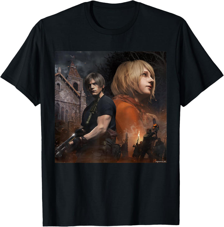 RESIDENT EVIL 4 Leon & Ashley T-Shirt