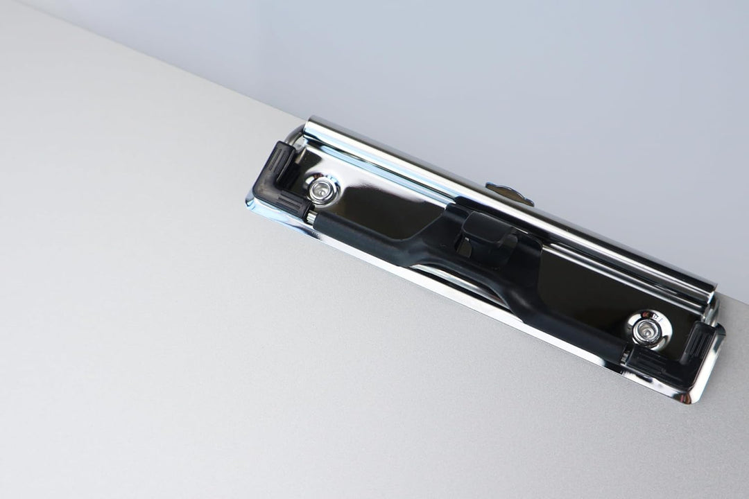 Aluminium-Klemmbrett, A4-Grösse (24,1 x 32,4 cm), zwei Clip-Klemmbretter mit 160 cm verstellbarem Sc