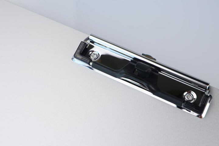 Aluminium-Klemmbrett, A4-Grösse (24,1 x 32,4 cm), zwei Clip-Klemmbretter mit 160 cm verstellbarem Sc