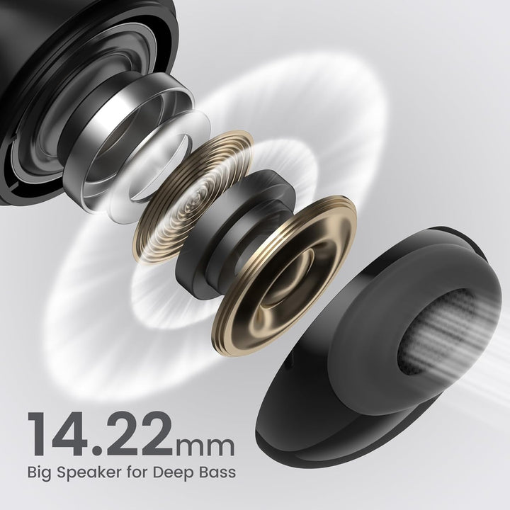 Kopfhörer Kabellos Bluetooth für Samsung Galaxy S23 S24 S25 Ultra S21 S22 A35 A15 A14 für iPhone 15