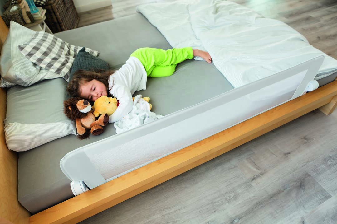 ABUS Bettgitter Eric für Baby Kinder und Elternbetten Kinderbettgitter Babybettgitter Rausfallschutz