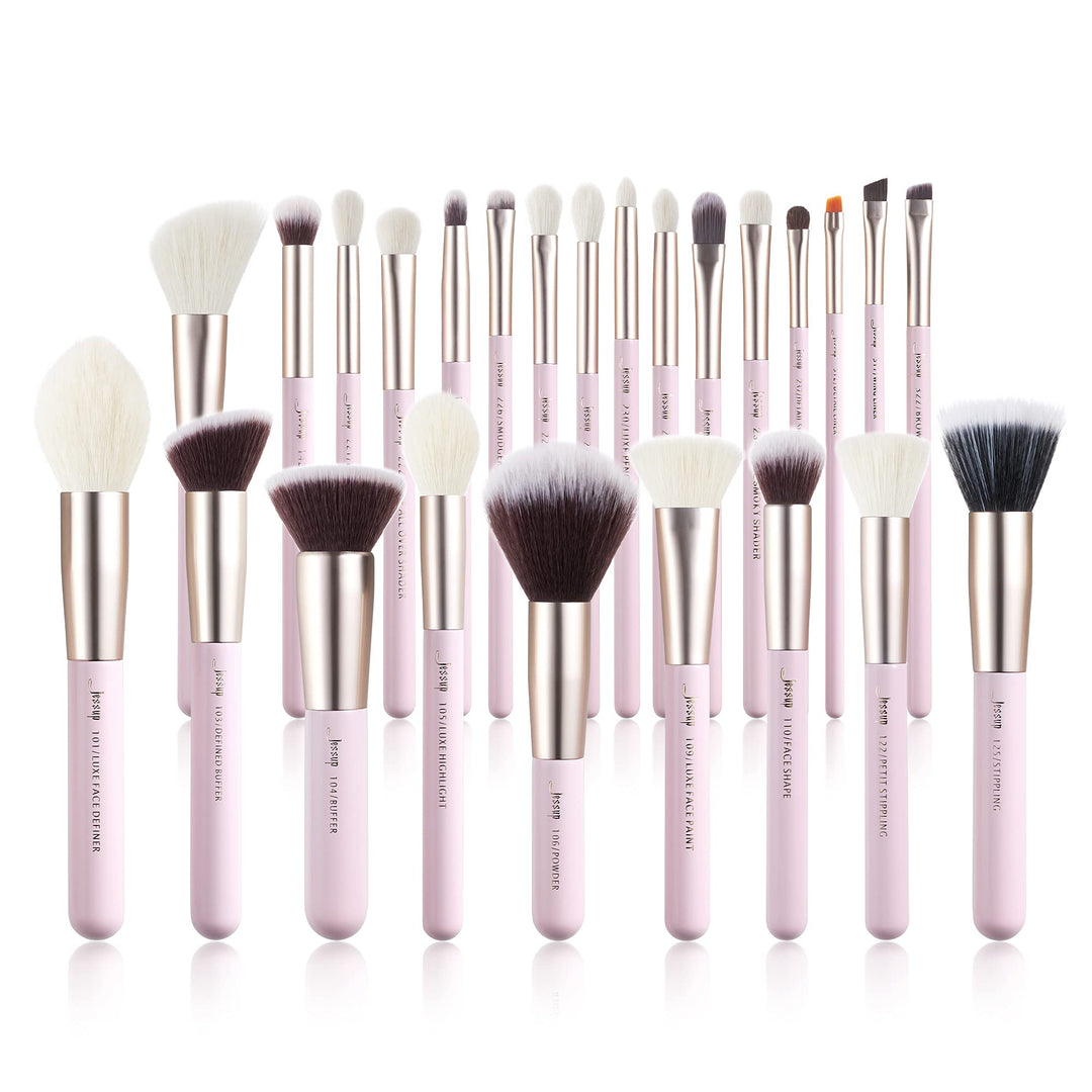Jessup Pinselset Makeup Pinsel Make Up Pinsel Set 25 Stk Kosmetik Schmink Pinsel Augenpinsel Gesicht