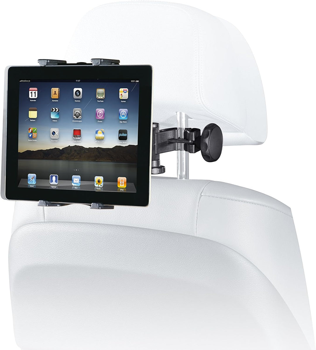hr-imotion Universal Tablet & E-Book Reader (Nintendo Switch kompatibel) Kopfstützen-Befestigung mit