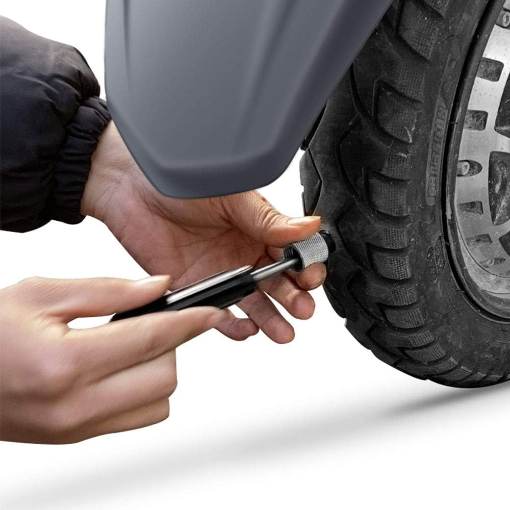 Baceyong Motorrad Pocket Plugger Reparaturset für schlauchlose Reifenpannen