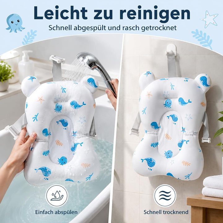 Babys Badekissen,Baby Badewannensitz,Einsatz Babywanne Badewanneneinsatz,Säuglings Neugeborene Badew