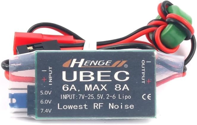 6A UBEC Ausgang 5V.6V 6A.8A 2-6S Lipo Switch Mode UBEC Niederspannung Version für 450 500 RC Hubschr