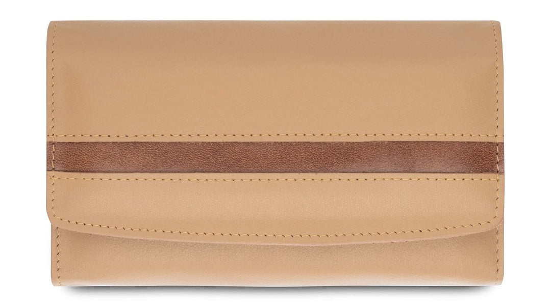 nippes Solingen Premium Line Maniküre Set Gap, 7-teilig, Rindleder-Etui mit Druckverschluss, Kontras