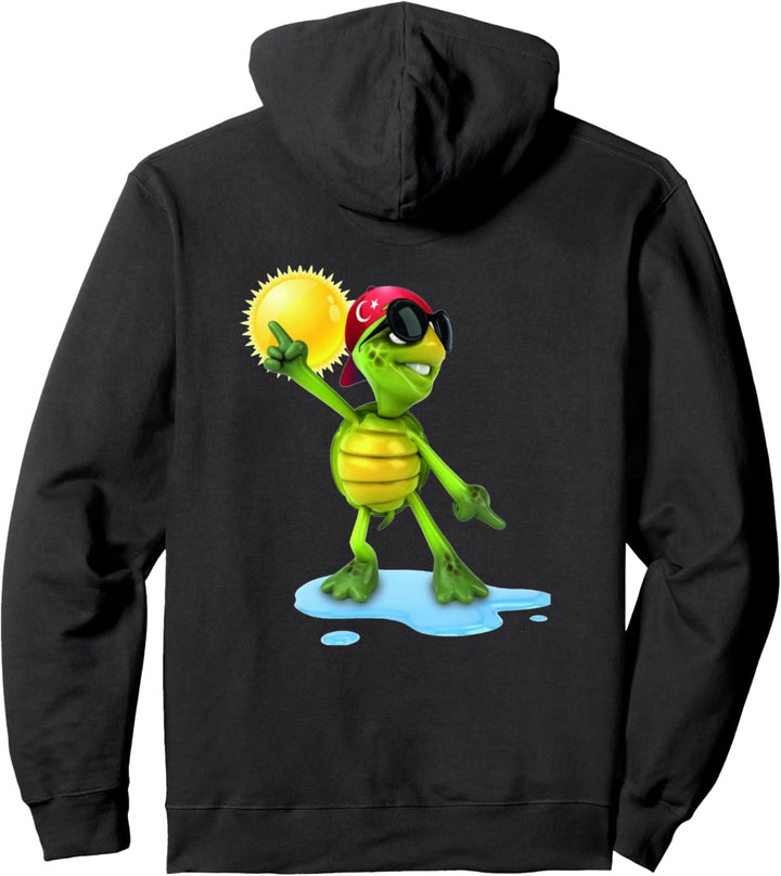 Türkei Urlaub - das Schildkröten Turtle Türkeiurlaub Turkey Pullover Hoodie