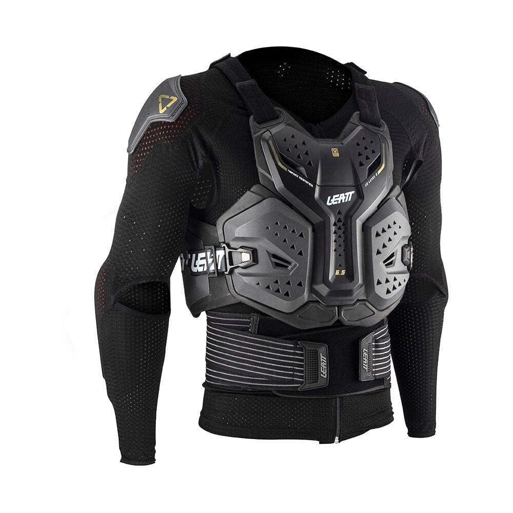 Leatt Protektorjacke Body Protector 6.5 Schwarz/Grau Schwarz M, Schwarz M